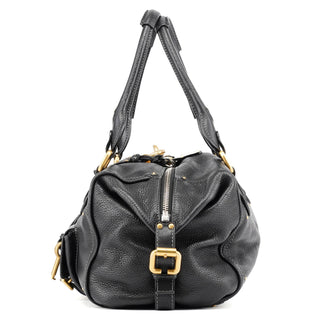 Chloé Black Leather Paddington Shoulder Bag