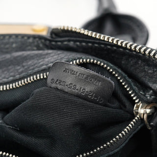 Chloé Black Leather Paddington Shoulder Bag