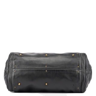 Chloé Black Leather Paddington Shoulder Bag