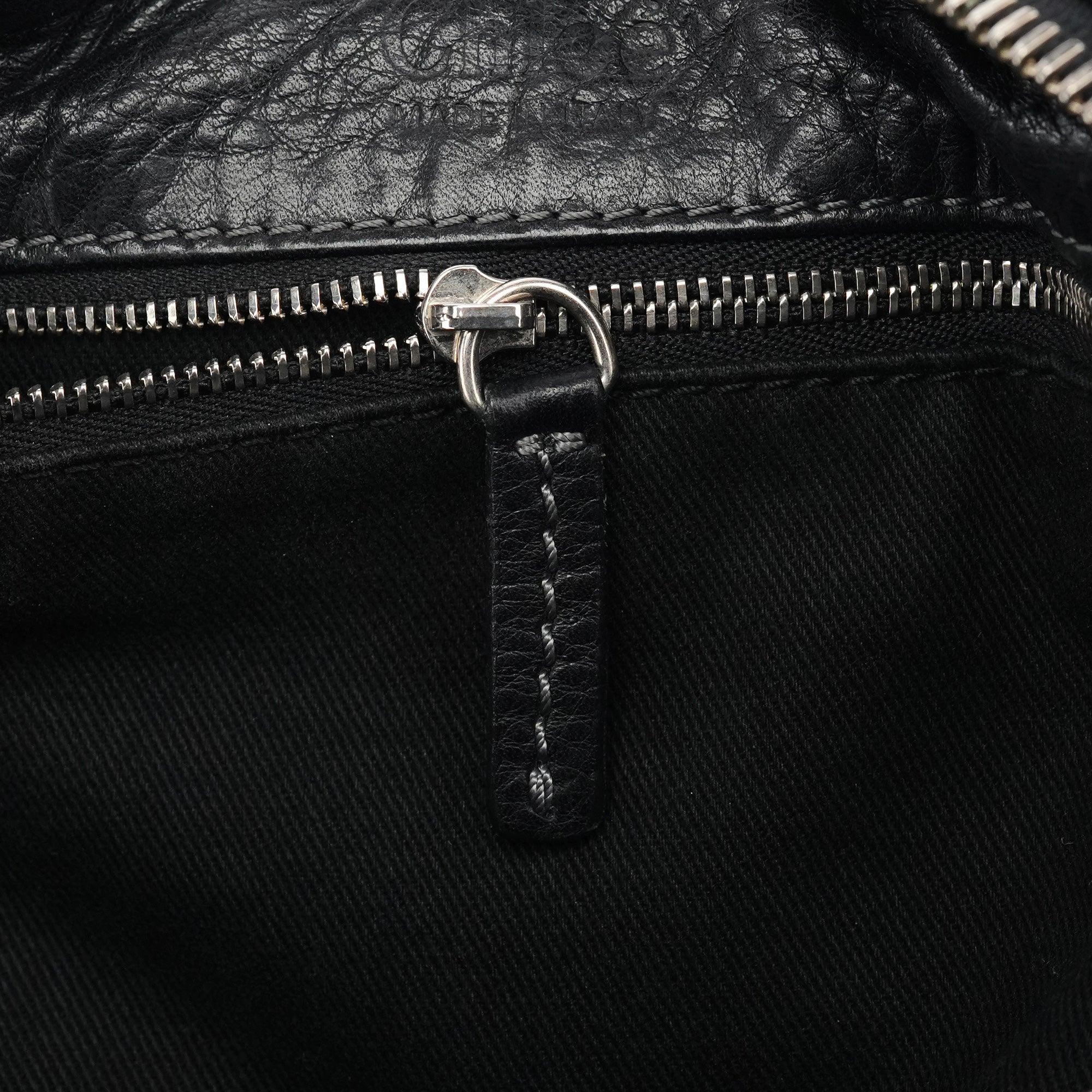 Chloe Black Leather Paddington Shoulder Bag