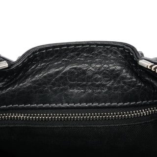 Chloe Black Leather Paddington Shoulder Bag