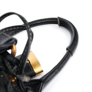 Chloe Black Leather Paddington Shoulder Bag