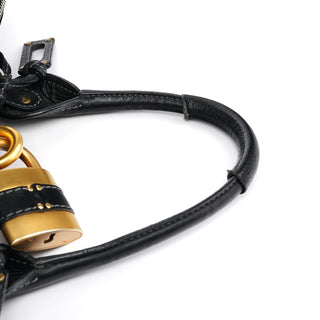 Chloe Black Leather Paddington Shoulder Bag