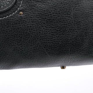 Chloe Black Leather Paddington Shoulder Bag