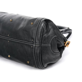 Chloe Black Leather Paddington Shoulder Bag