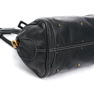 Chloe Black Leather Paddington Shoulder Bag