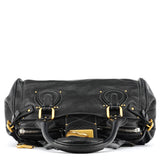 Chloe Black Leather Paddington Shoulder Bag