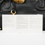 Chloe Black Leather Paddington Shoulder Bag
