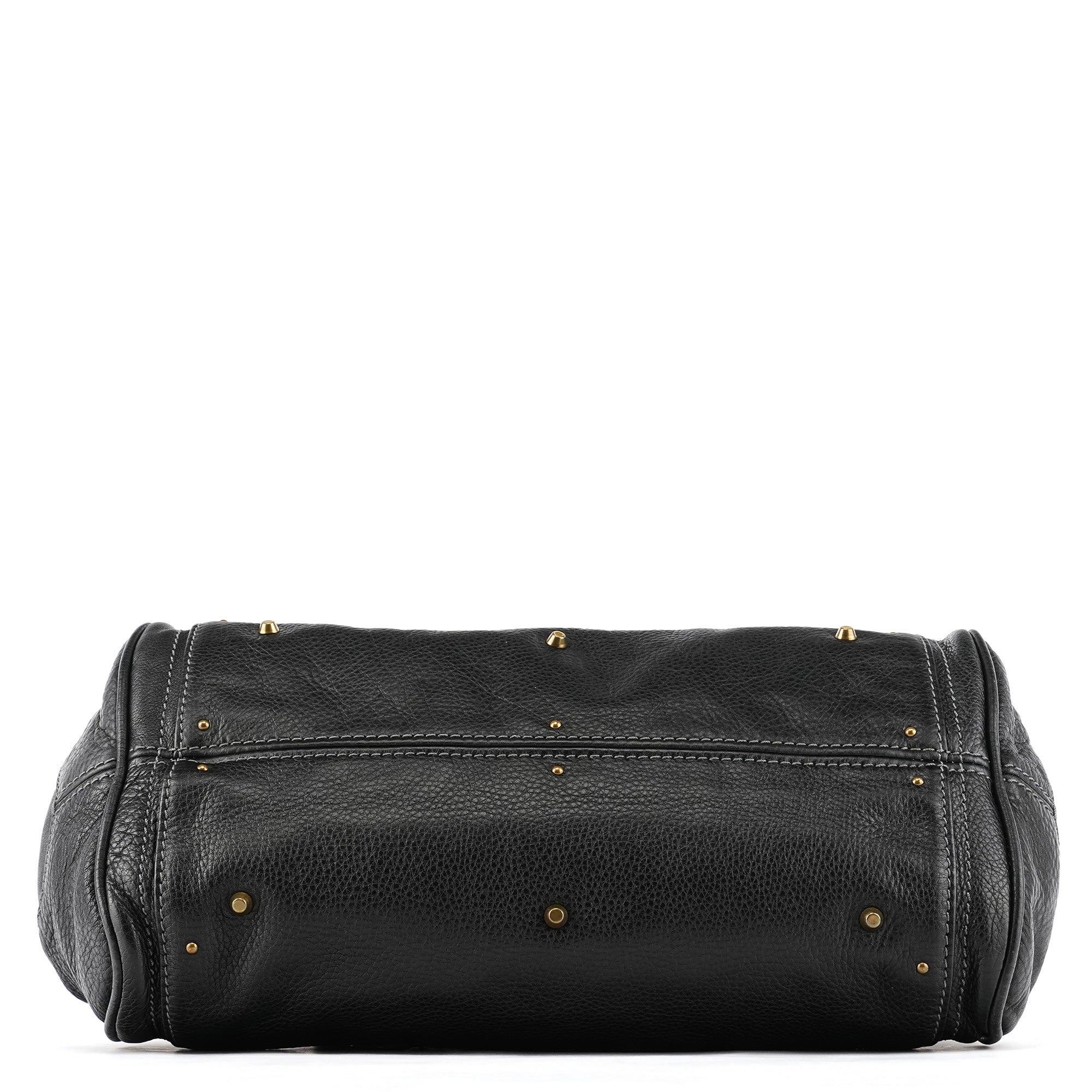 Chloe Black Leather Paddington Shoulder Bag