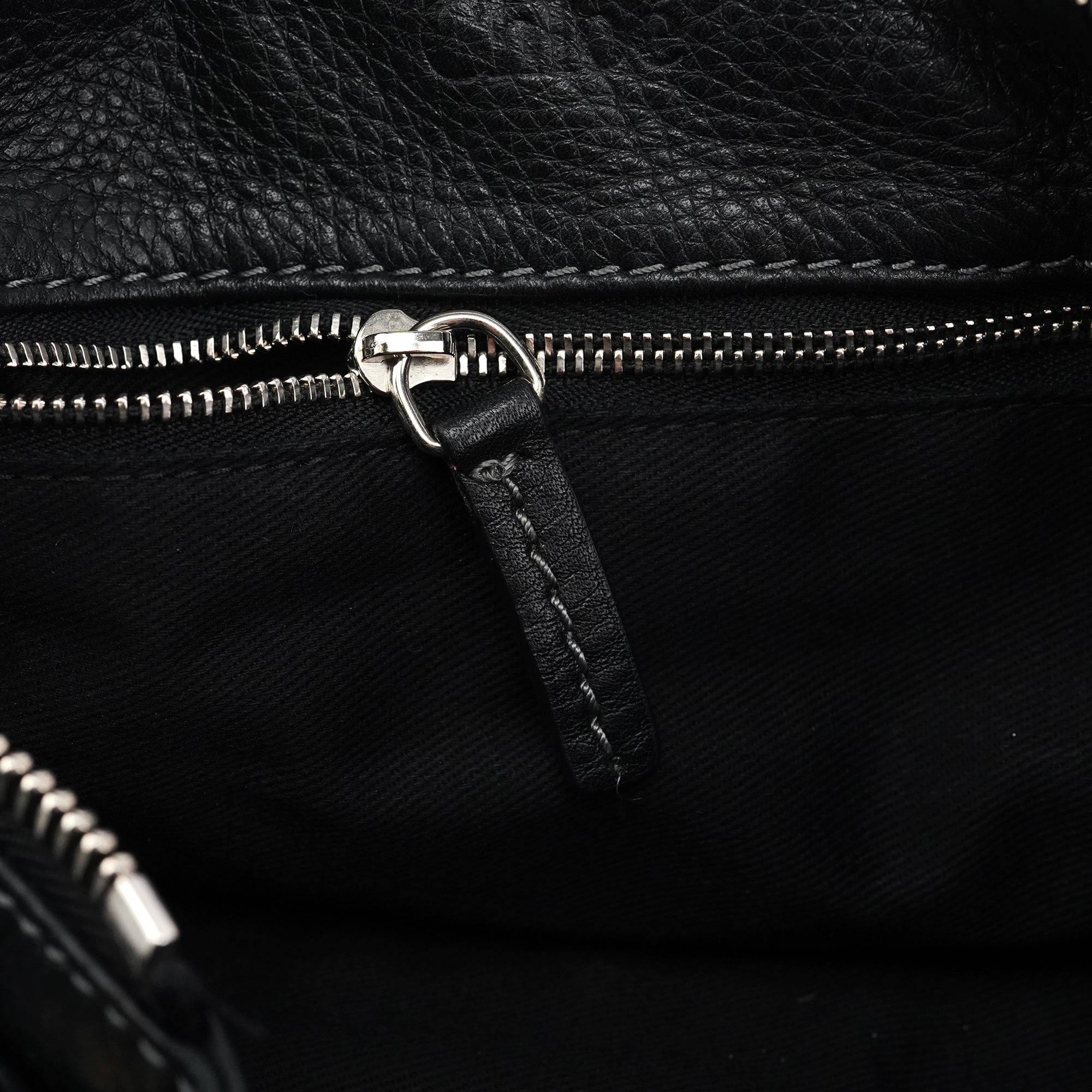 Chloe Black Leather Paddington Shoulder Bag