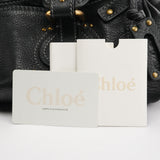 Chloe Black Leather Paddington Shoulder Bag
