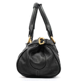 Chloe Black Leather Paddington Shoulder Bag