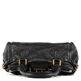 Chloe Black Leather Paddington Shoulder Bag