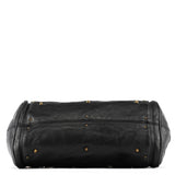 Chloe Black Leather Paddington Shoulder Bag