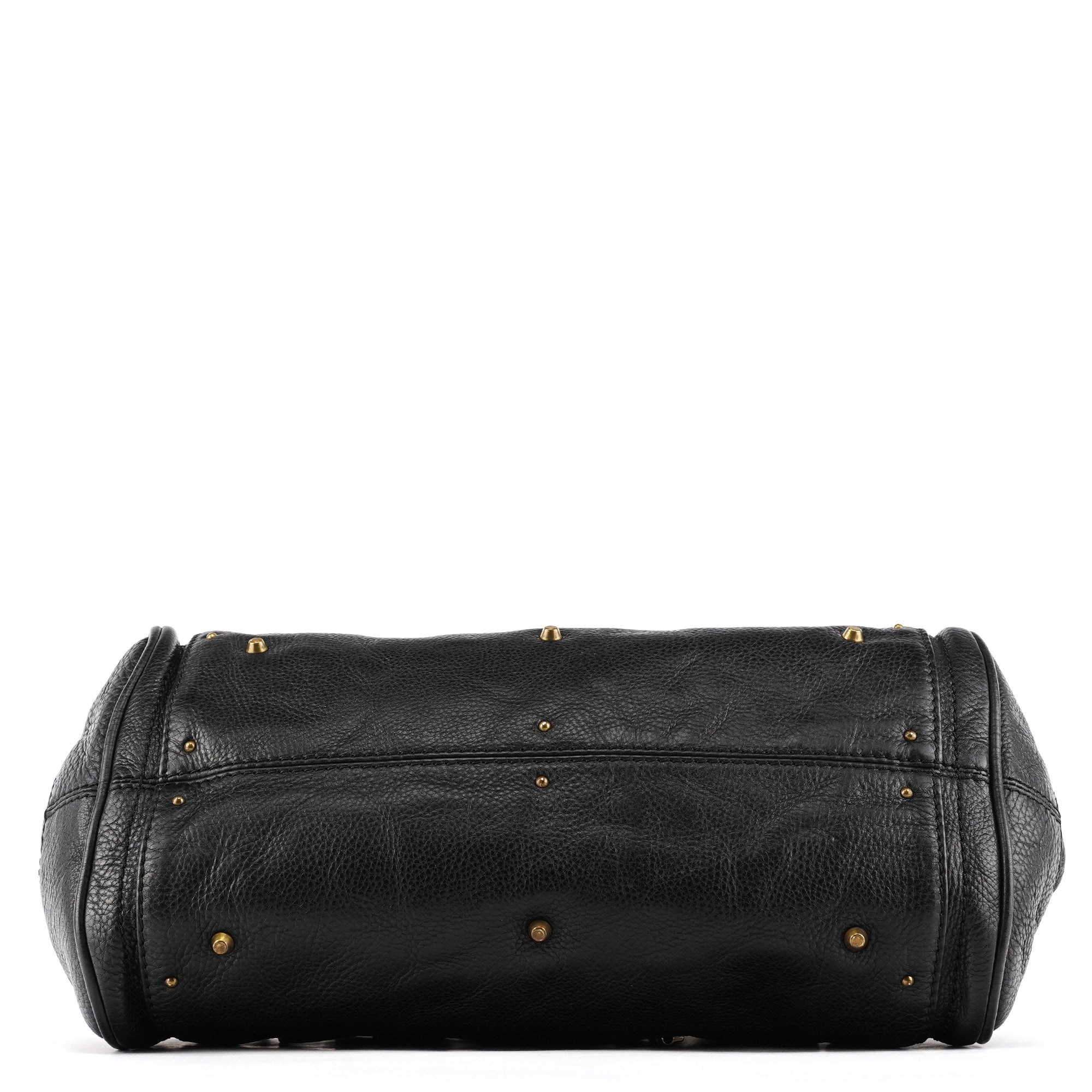 Chloe Black Leather Paddington Shoulder Bag