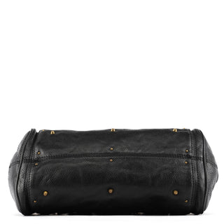 Chloe Black Leather Paddington Shoulder Bag