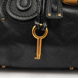 Chloe Black Leather Paddington Shoulder Bag