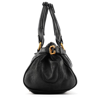 Chloe Black Leather Paddington Shoulder Bag