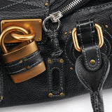 Chloe Black Leather Paddington Shoulder Bag