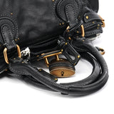 Chloe Black Leather Paddington Shoulder Bag