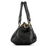 Chloe Black Leather Paddington Shoulder Bag