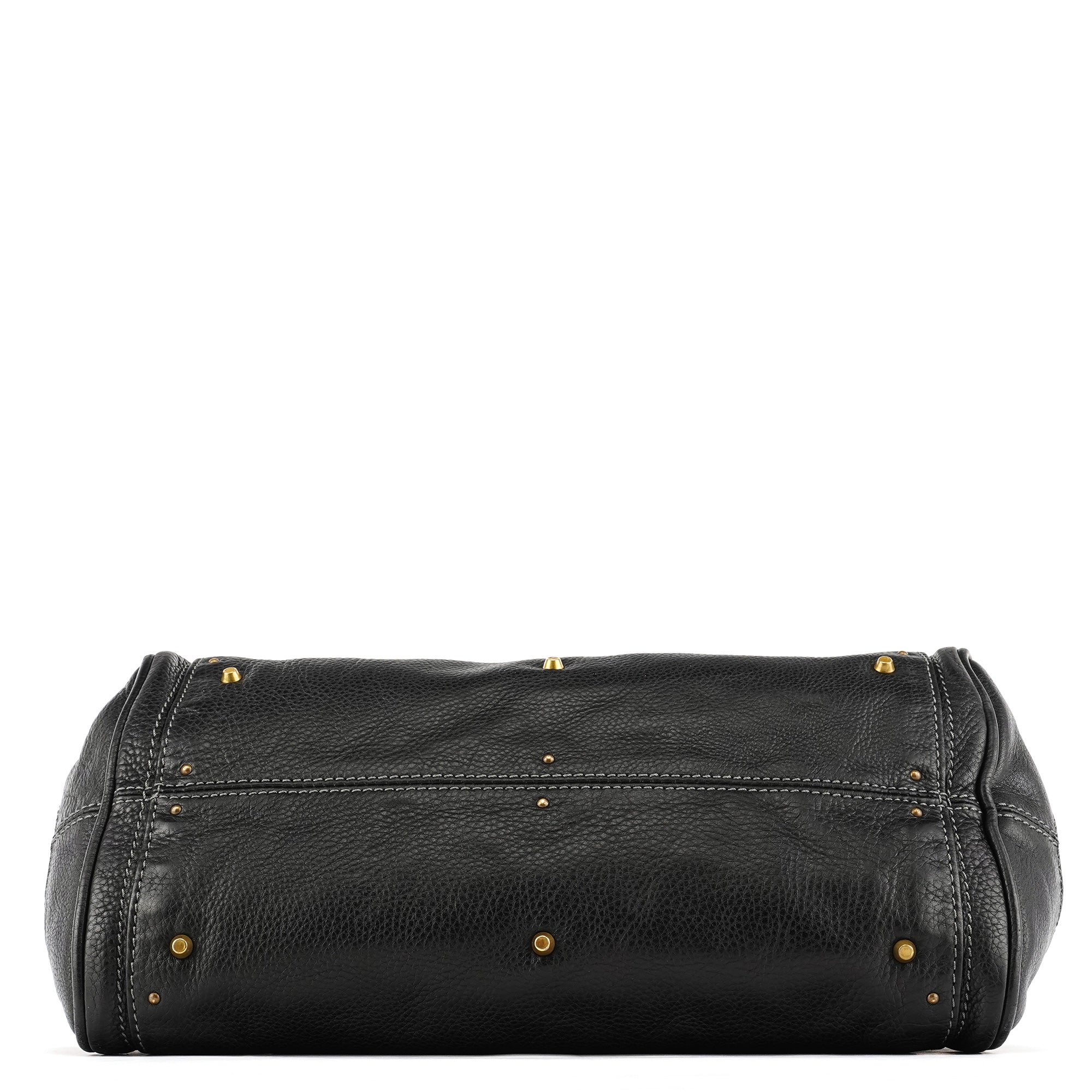 Chloe Black Leather Paddington Shoulder Bag