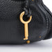 Chloé Black Leather Paddington Shoulder Bag