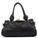 Chloé Black Leather Paddington Shoulder Bag