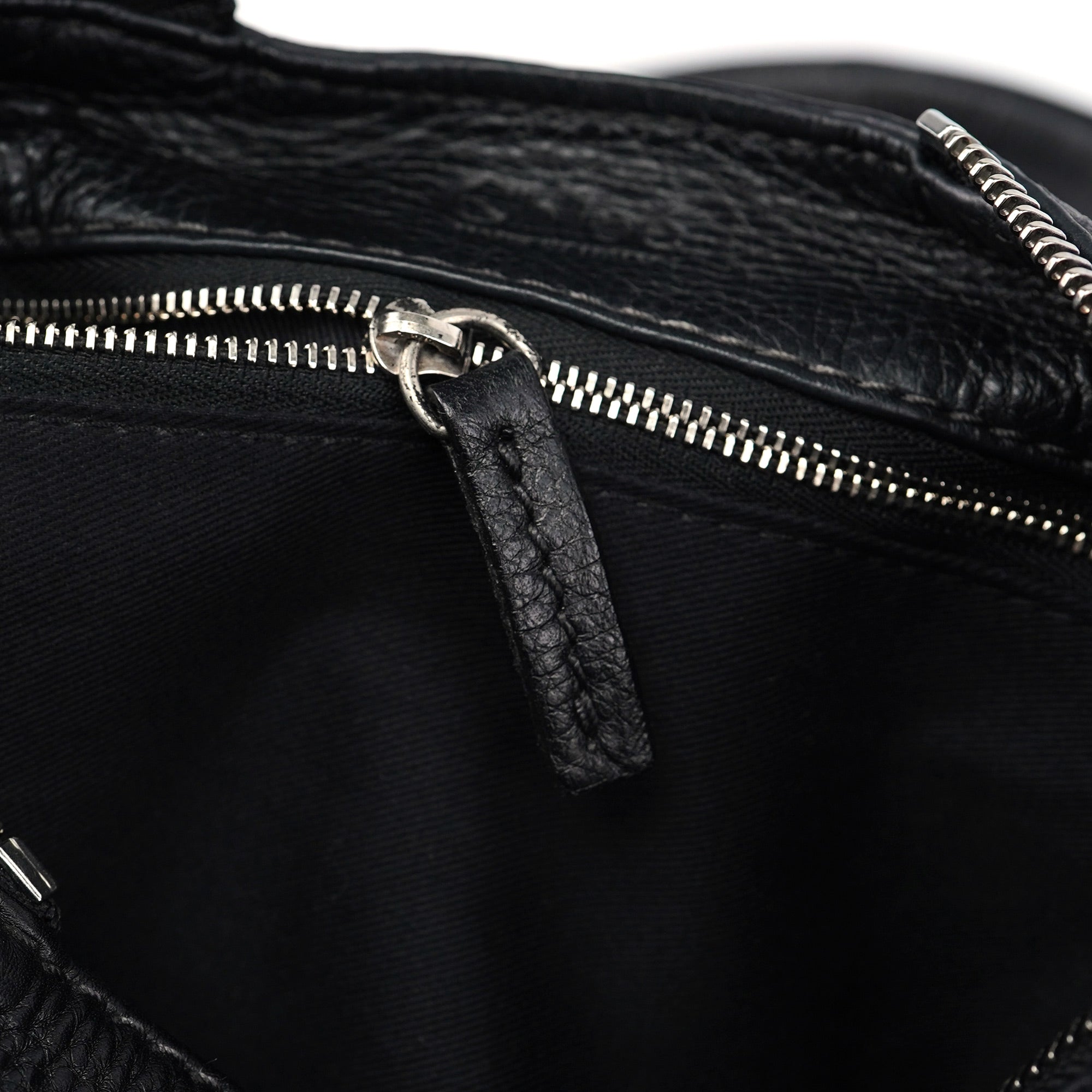 Chloé Black Leather Paddington Shoulder Bag