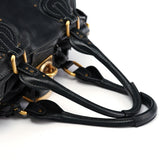 Chloé Black Leather Paddington Shoulder Bag