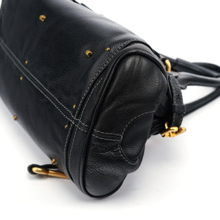 Chloé Black Leather Paddington Shoulder Bag