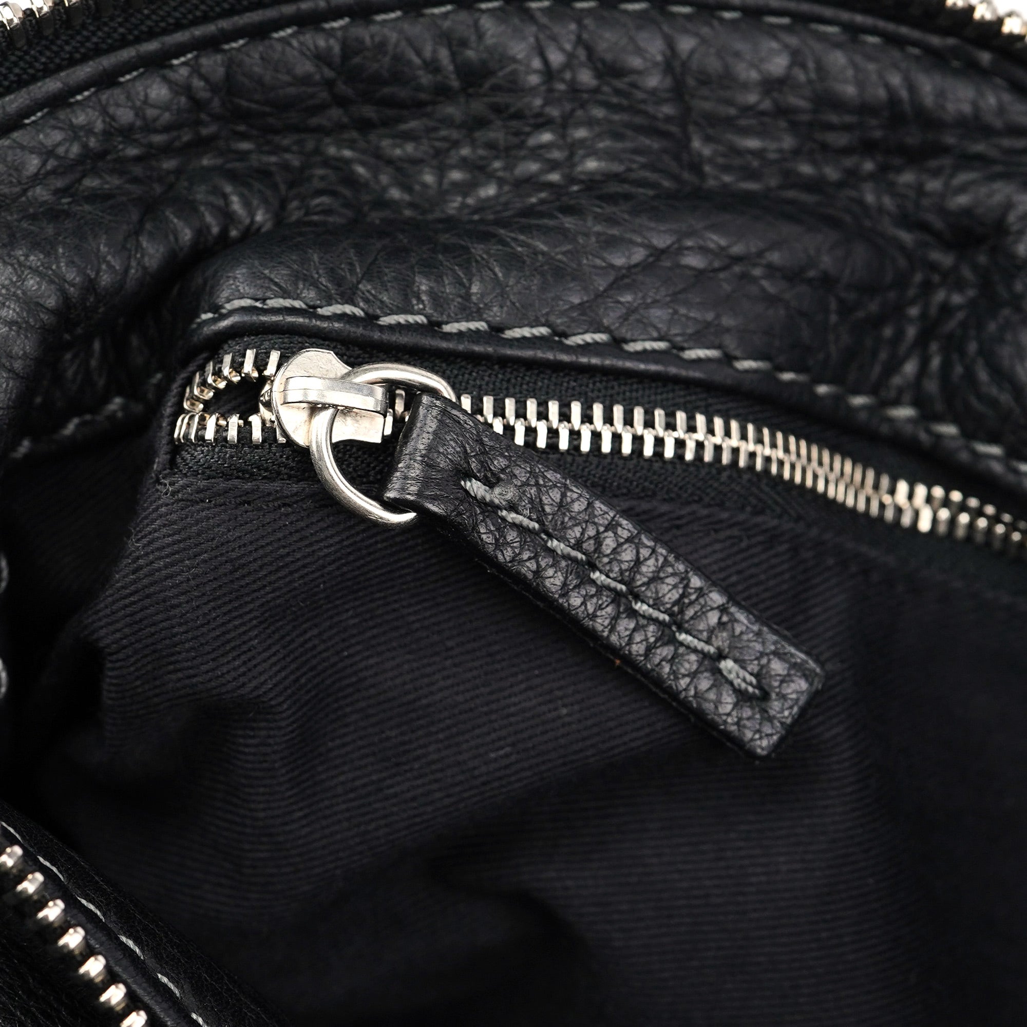 Chloé Paddington Schultertasche aus schwarzem Leder