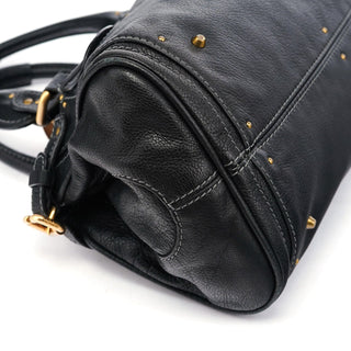 Chloé Black Leather Paddington Shoulder Bag