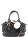 Chloé Black Leather Paddington Shoulder Bag