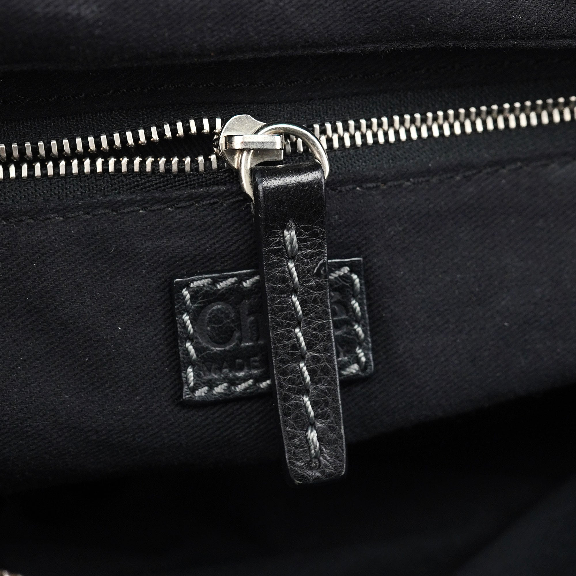 Chloé Black Leather Paddington Shoulder Bag