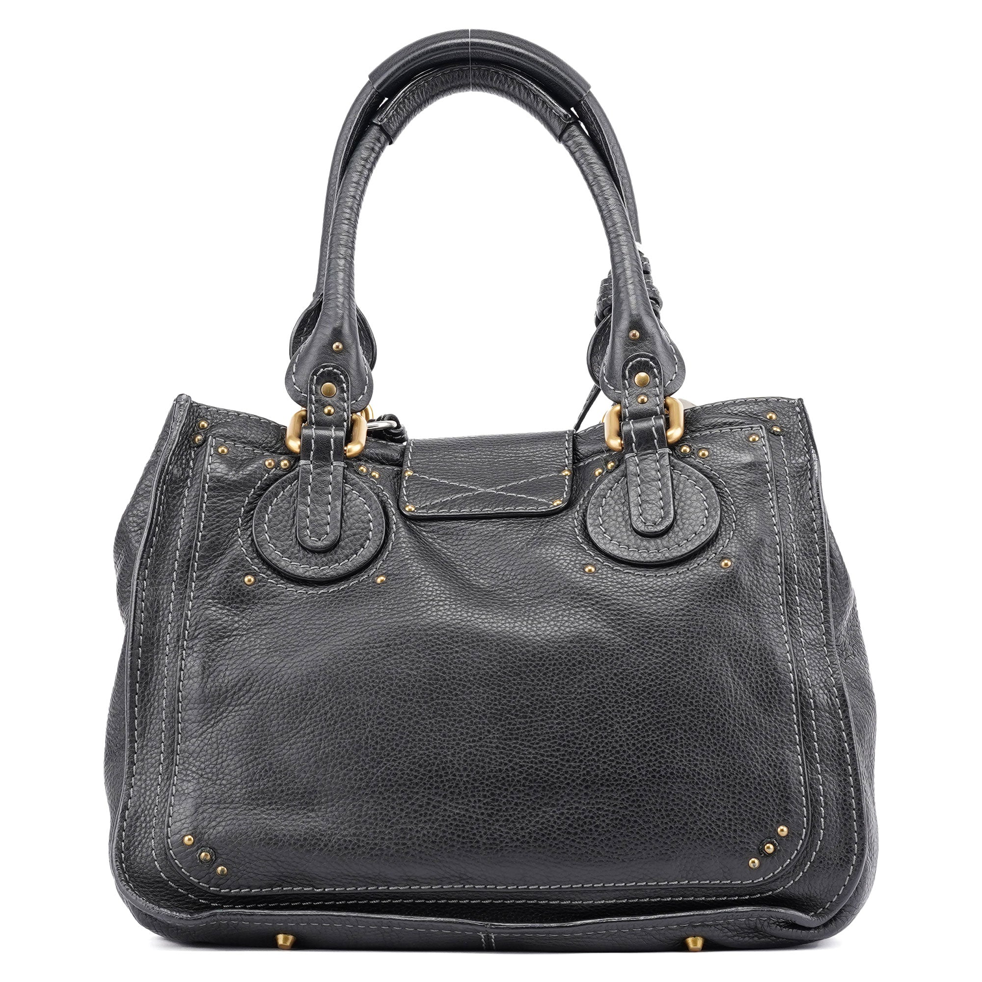 Chloé Sac cabas Paddington en cuir noir
