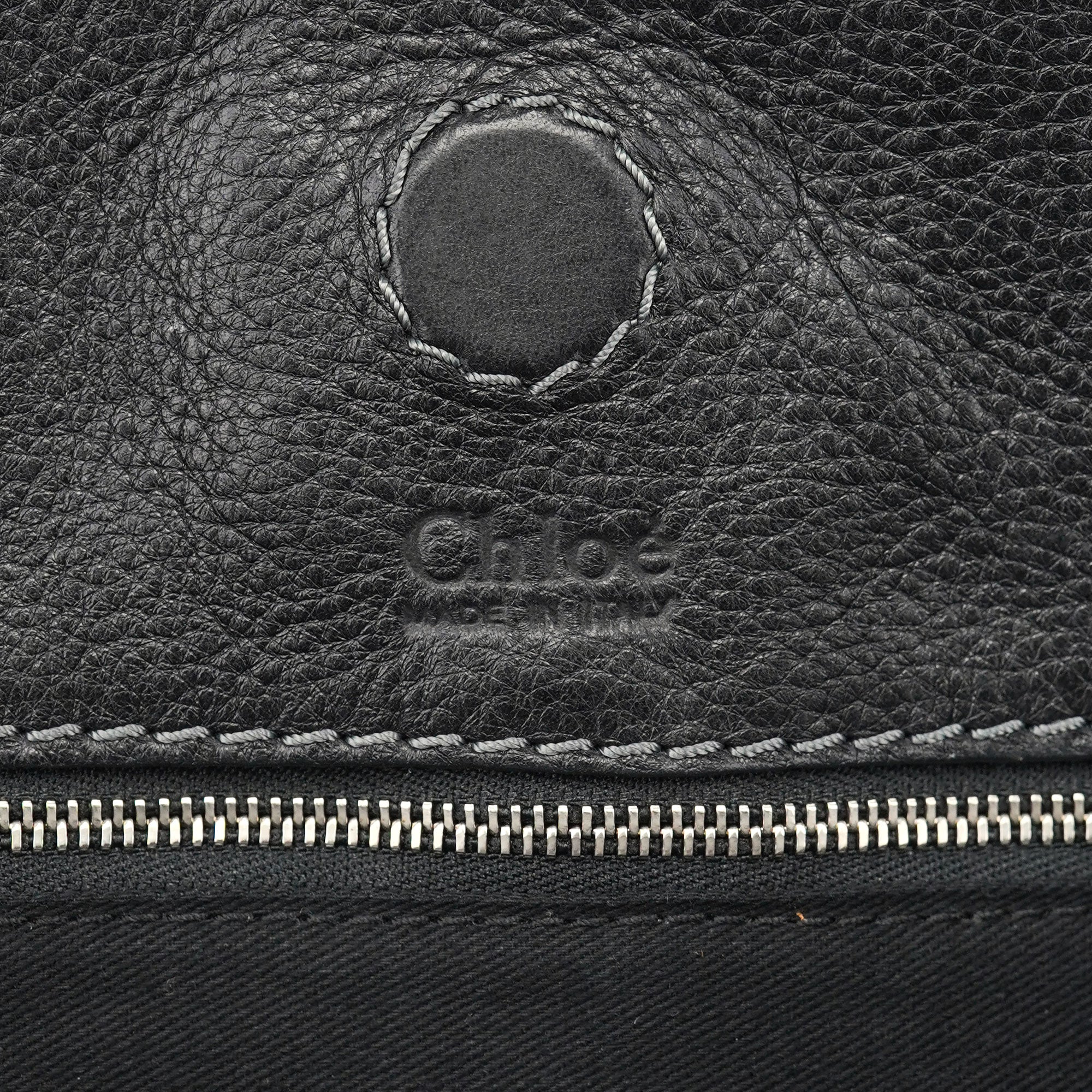Chloé Sac cabas Paddington en cuir noir