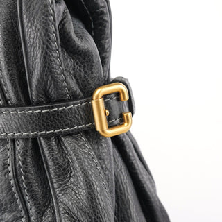 Chloé Black Leather Paddington Tote Bag