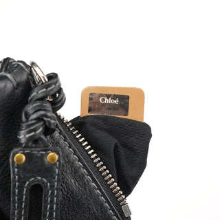 Chloé Black Leather Paddington Tote Bag