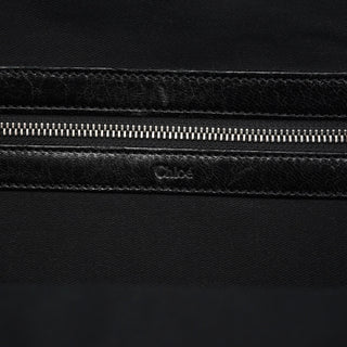 Chloe Black Leather Paddington Tote Bag