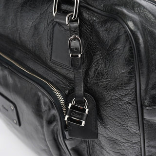 Chloe Black Leather Paddington Tote Bag