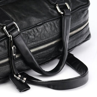 Chloe Black Leather Paddington Tote Bag