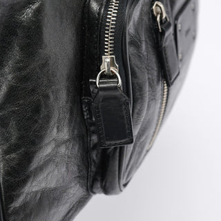 Chloe Black Leather Paddington Tote Bag