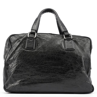 Chloe Black Leather Paddington Tote Bag