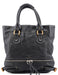 Chloé Black Leather Paddington Tote Bag