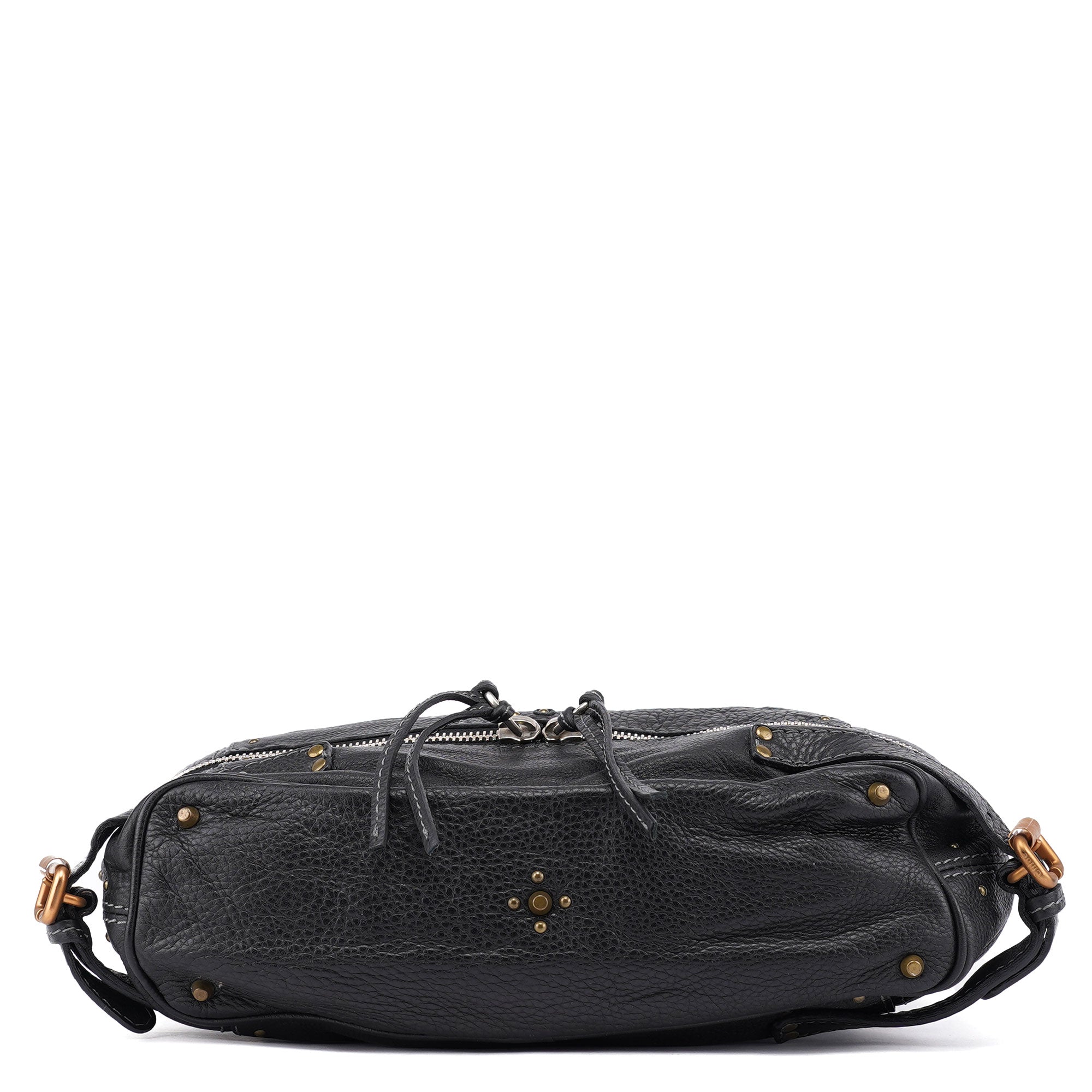 Chloé Black Leather Paddington Tote Bag