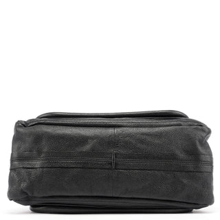 Chloe Black Leather Paraty 2-Way Bag