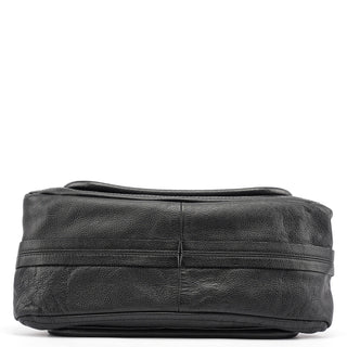 Chloe Black Leather Paraty 2-Way Bag