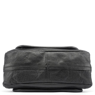 Chloe Black Leather Paraty 2-Way Bag