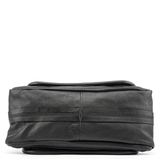 Chloe Black Leather Paraty 2-Way Bag